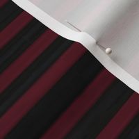 Dark Red and Black Parisian Steam Punk Stripe