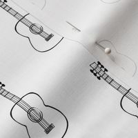 sketched guitar