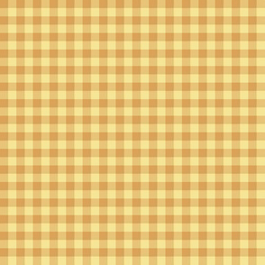 spring daffodil gingham, 1/4" squares 