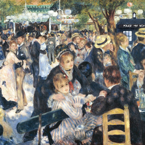 Le moulin de la Galette with Blue Box (1876)