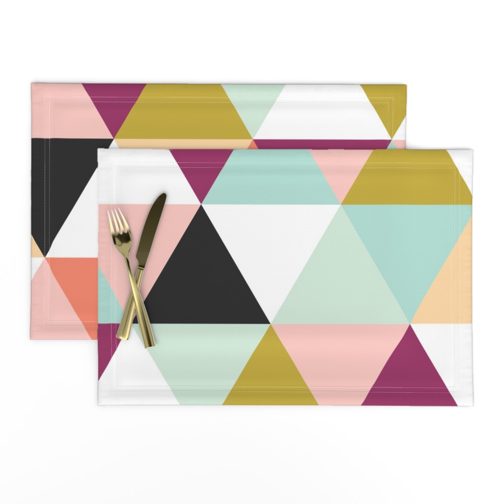 triangle wholecloth // leonora