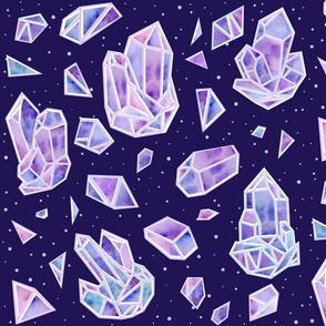 Crystal Asteroid Field