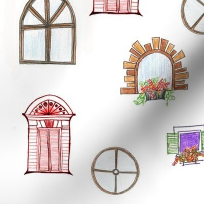 Doodles of doors & windows