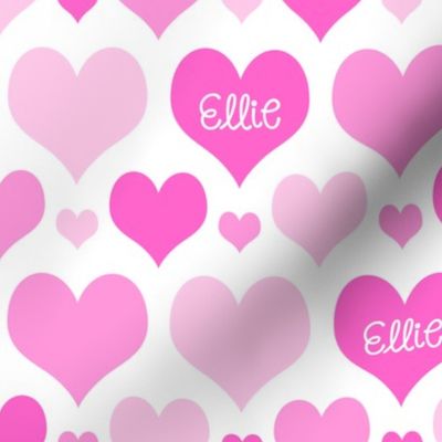 Hearts Pinks Ellie