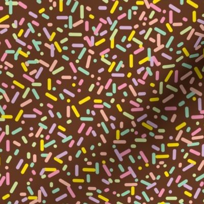 Sprinkled (Chocolate) || pastel sprinkles