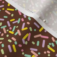 Sprinkled (Chocolate) || pastel sprinkles