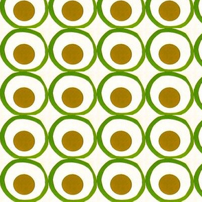 Green & Brown Circles