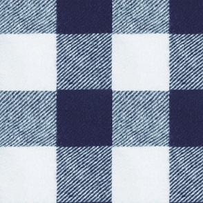 Buffalo Check in Navy