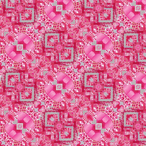 pink mosaic