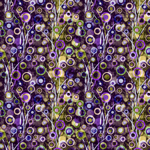 dreamy circles in purple