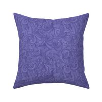 Engraved Swirls 7 Periwinkle