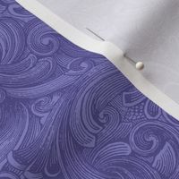 Engraved Swirls 7 Periwinkle