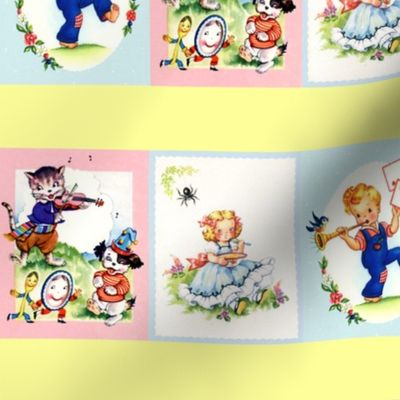 kids nursery rhymes toddlers children miss muffet little boys blue cats kittens kitten dogs puppies puppy fiddle diddle spoons horns dishes dish