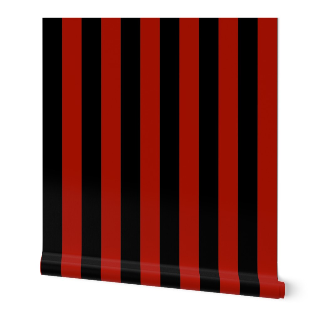 Yo Ho! Stripe ~ Blood Red and Blackmail