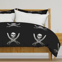 Jolly Roger Pirate Flag ~ Blackmail and Bone