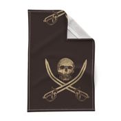 Mouldering Ol' Jolly Roger Pirate Flag