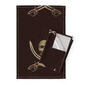 Mouldering Ol' Jolly Roger Pirate Flag