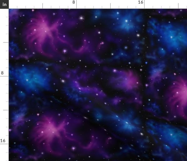 Beauty and the Nebula - Spoonflower