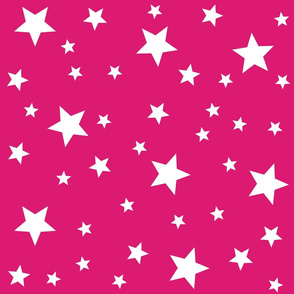 Pink Star Pattern