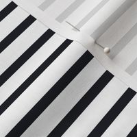 Sailor Stripes Black on White