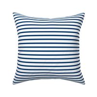 Sailor Stripes Navy on White