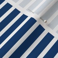 Sailor Stripes White on Navy