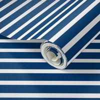 Sailor Stripes White on Navy