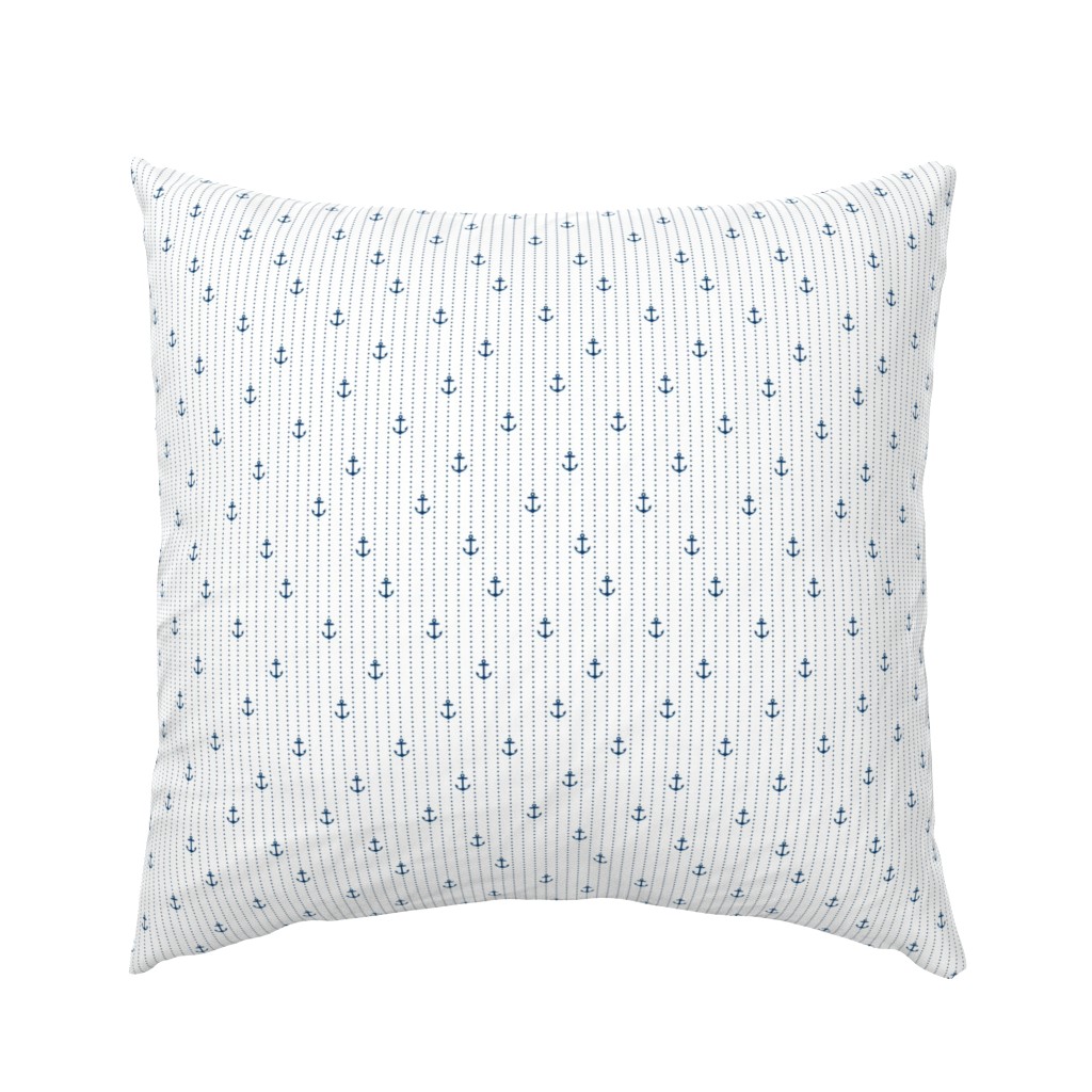 Sailor Anchors Navy on White