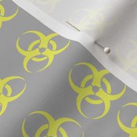 Biohazard gray yellow