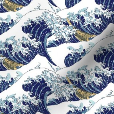the small waves of Hokusai (10")