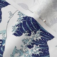 the small waves of Hokusai (10")