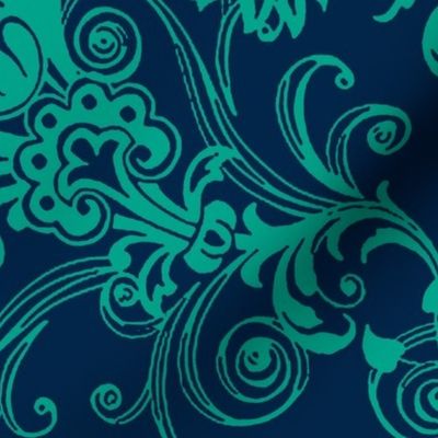 Free_Baroque turquoise