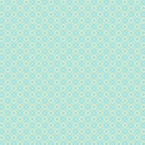 Hugs and Kisses (# 4) - (Pale Blue & Cream Crosses and Pale Blue & Cream Noughts) 