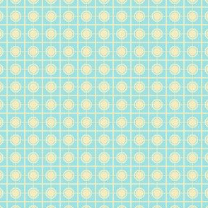 Starlight Screen - Cream on Pale Blue