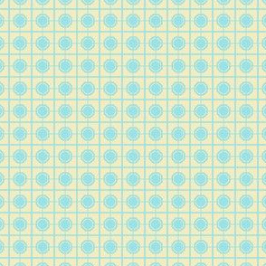 Starlight Screen - Pale Blue on  Cream