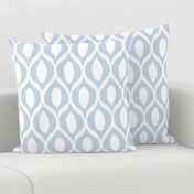 uzebeki ikat blue and white