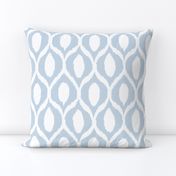 uzebeki ikat blue and white