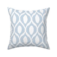 uzebeki ikat blue and white