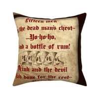 Pirate Pillow ~ Dead Man's Chest