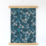 Yarn Dots - Bondi Blue by Andrea Lauren