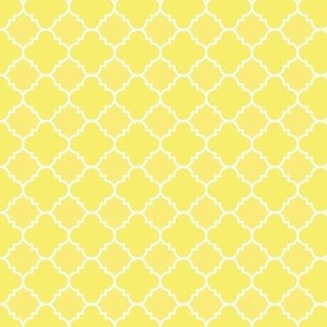 Yellow Quatrefoil