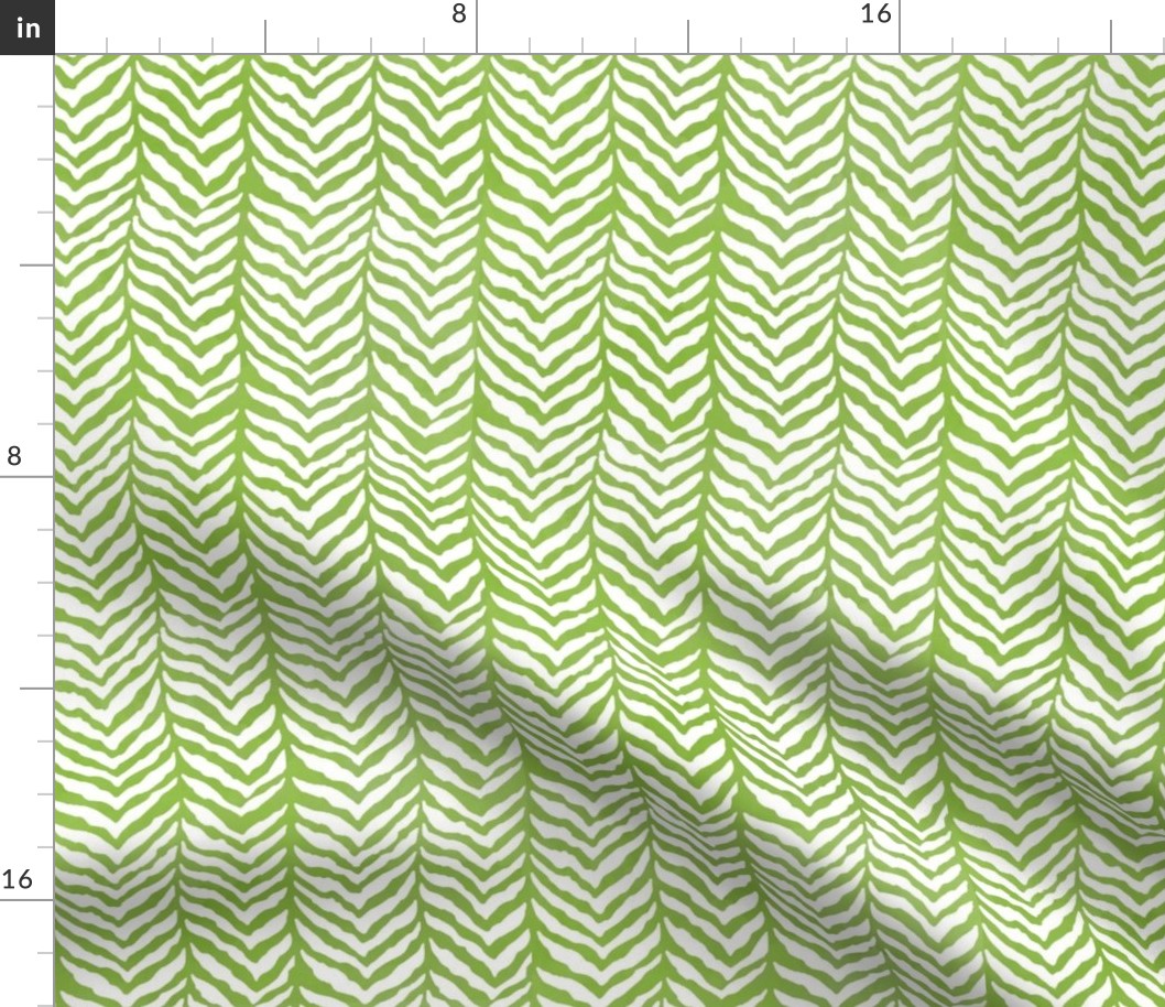Herringbone tweed grass green watercolor