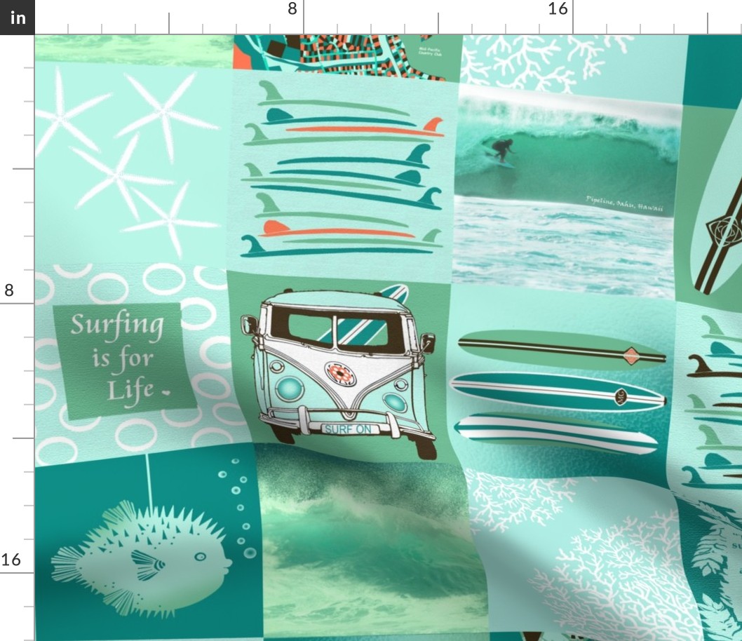 The Best Surf Themed Quilt Ever