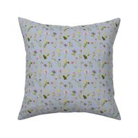 Wildflower Antique, Faded Chambray