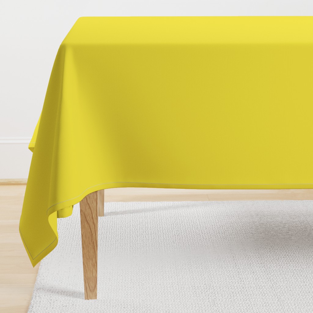 Solid Bright Lemon Yellow