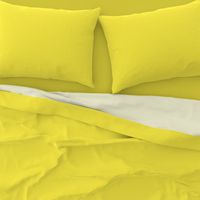 Solid Bright Lemon Yellow