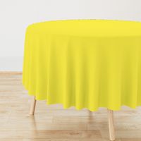 Solid Bright Lemon Yellow