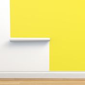 Solid Bright Lemon Yellow