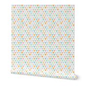 Geometric tribal aztec triangle pastel colors modern patterns