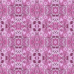 Flower Wing Tile (pink)